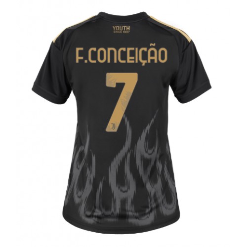 Fotbalové Dres Juventus Francisco Conceicao #7 Dámské Alternativní 2026-27 Krátký Rukáv